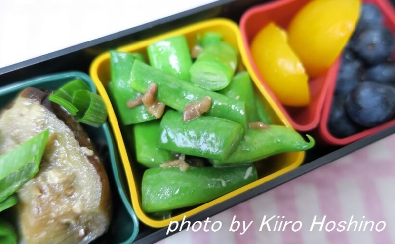 お弁当、2016-7-28、いんげんのアンチョビサラダ お弁当、2016-7-28、いんげんのアンチョビサラダ