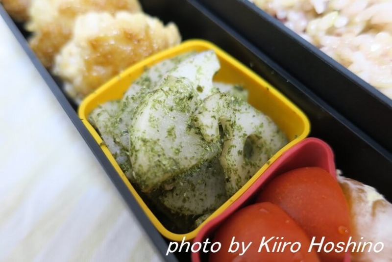 お弁当、2016-11-7、大根とれんこん炒め お弁当、2016-11-7、大根とれんこん炒め