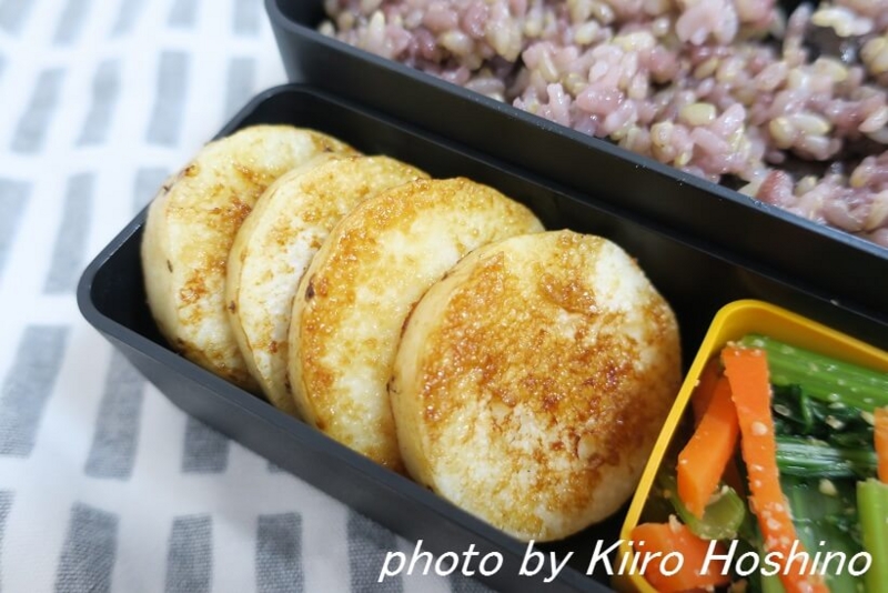 お弁当、2016-11-15、長芋ステーキ お弁当、2016-11-15、長芋ステーキ