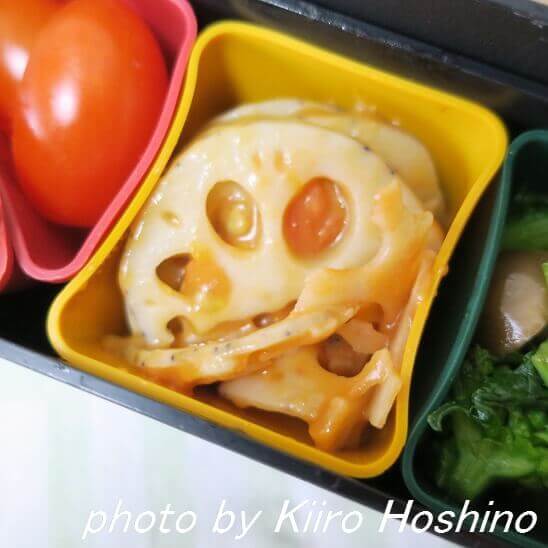 れんこんのアヒージョ風 れんこんのアヒージョ風
