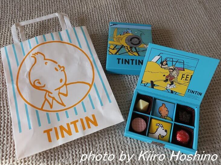 タンタンの冒険チョコ、全体 f:id:kiiroihoshi:20170226054750j:plain