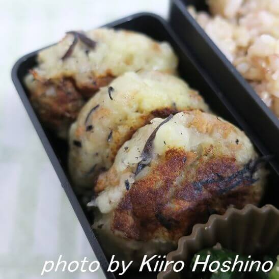 ひじきのそぼろリメイクお焼き ひじきのそぼろリメイクお焼き