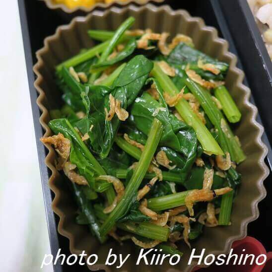 ほうれん草の小えび和え ほうれん草の小えび和え