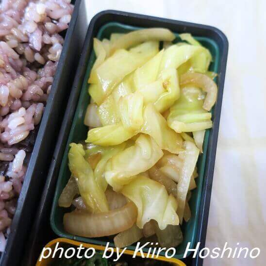 酢玉ねぎとキャベツ炒め 酢玉ねぎとキャベツ炒め