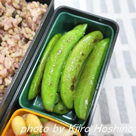 スナップえんどう炒め スナップえんどう炒め