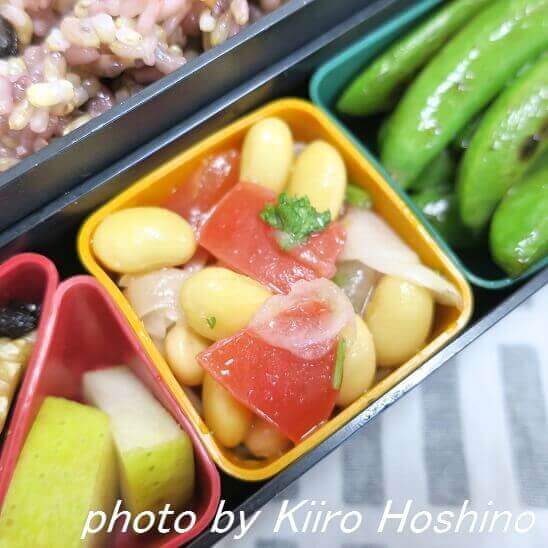 大豆とトマトのマリネサラダ 大豆とトマトのマリネサラダ