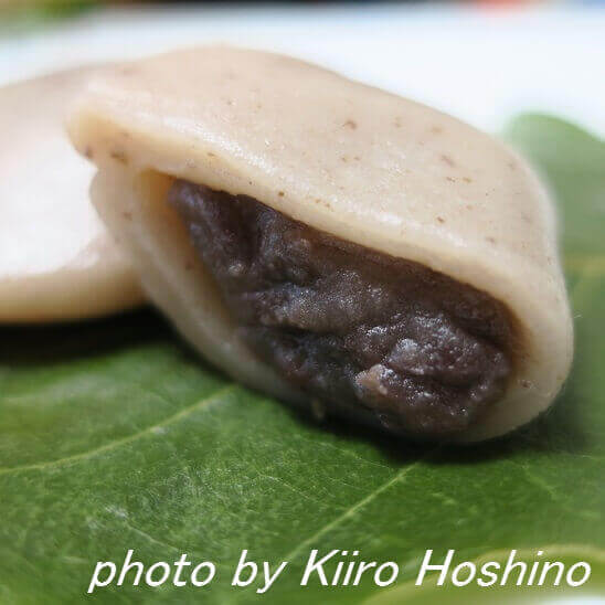 柏餅断面 柏餅断面