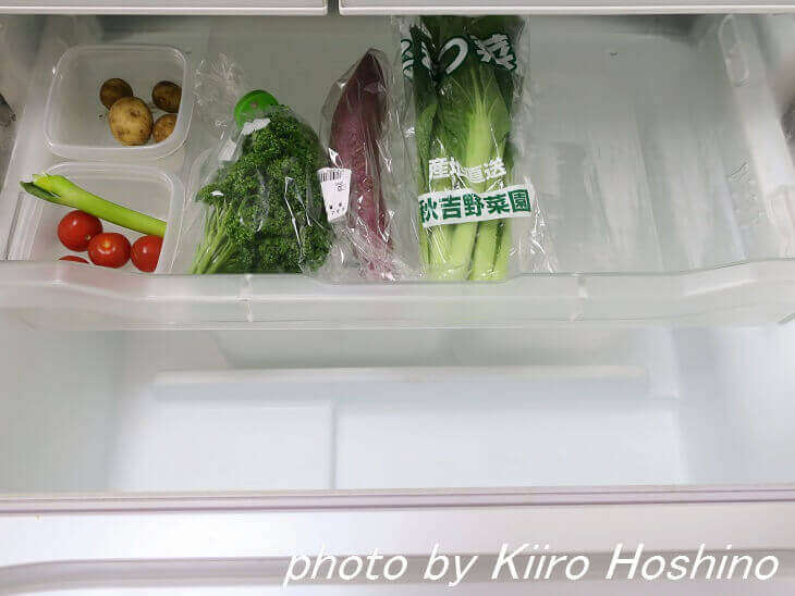 ガラガラ野菜室・上段 ガラガラ野菜室・上段