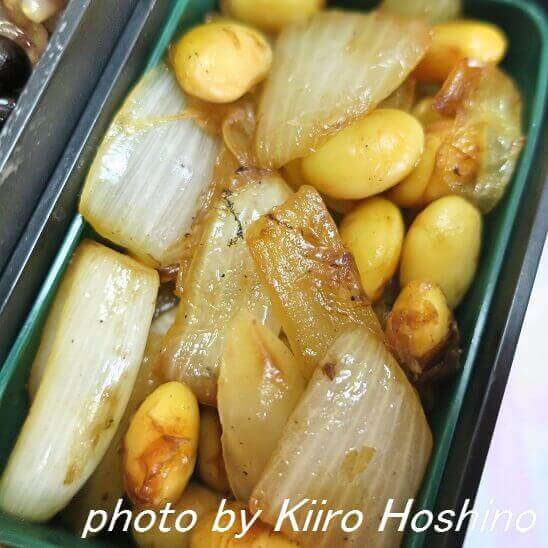 大豆と玉ねぎのおかか炒め 大豆と玉ねぎのおかか炒め