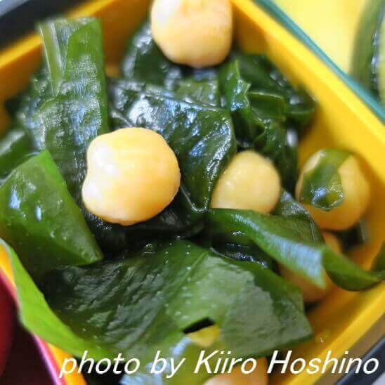 わかめとひよこ豆のサラダ わかめとひよこ豆のサラダ